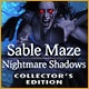 Sable Maze: Nightmare Shadows Collector's Edition Game
