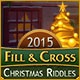 Fill And Cross Christmas Riddles Game