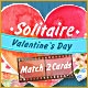 Solitaire Match 2 Cards Valentine's Day Game